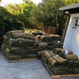 Installation of Sod Up to 2000 sq ft
