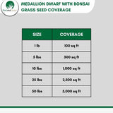 medallion dwarf fescue bonsai grass seed