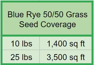 Blue Rye Grass Seed 50 50 – Sod and Seed, Inc.