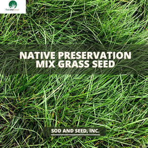 Native Preservation Mix Grass Seed