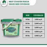 West Coaster Tall Fescue Grass Seed