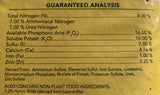 starter fertilizer seed and sod